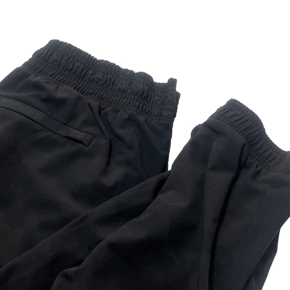 Athleta 4 Black Camo Print Joggers Elastic Ankle and Waist Pockets